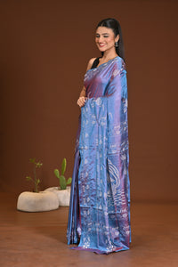 BLENDED SILK KANTHA SAREE