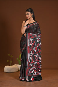 BLENDED SILK KANTHA SAREE