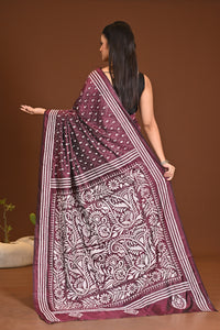 BLENDED SILK KANTHA SAREE