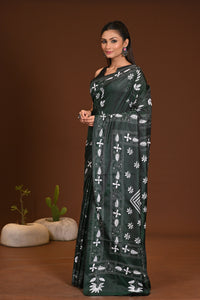 BLENDED SILK KANTHA SAREE