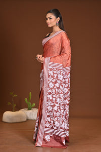 BLENDED SILK KANTHA SAREE