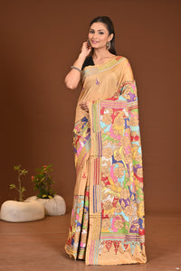 BLENDED SILK KANTHA SAREE