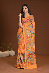 BLENDED SILK KANTHA SAREE