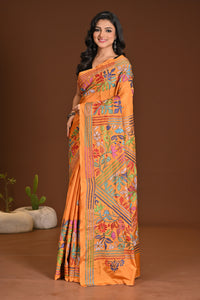 BLENDED SILK KANTHA SAREE