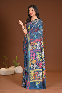 BLENDED SILK KANTHA SAREE