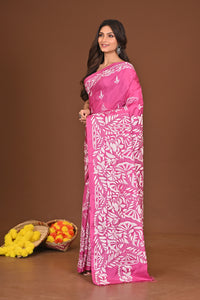 BHORERKOMOL BLENDED SILK KANTHA SAREE