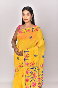CHANDERI FULKARI SAREE