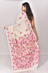 CHANDERI FULKARI SAREE