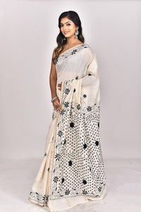 CHANDERI FULKARI SAREE
