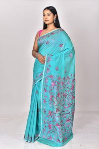 CHANDERI FULKARI SAREE