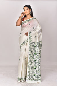 CHANDERI FULKARI SAREE