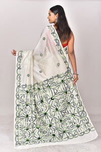 CHANDERI FULKARI SAREE
