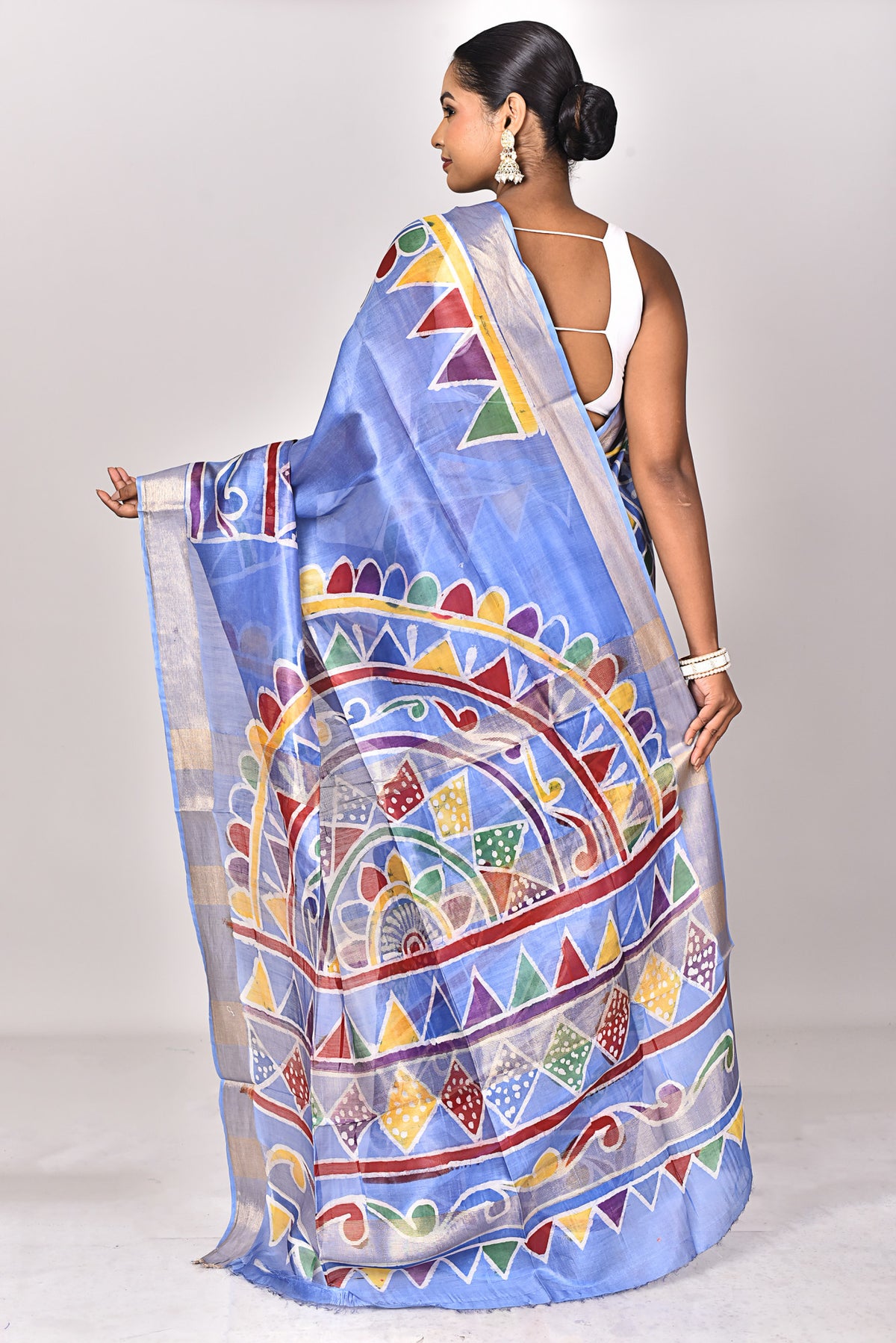 CHANDERI HANDBATIK SAREE