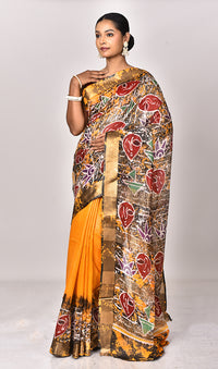 CHANDERI HANDBATIK SAREE