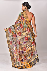 CHANDERI HANDBATIK SAREE