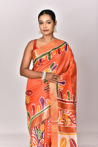 CHANDERI HANDBATIK SAREE