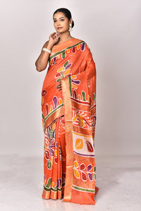 CHANDERI HANDBATIK SAREE
