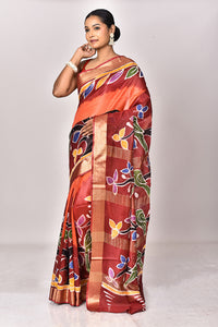 CHANDERI HANDBATIK SAREE