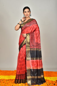 CHANDERI PRINT SAREE
