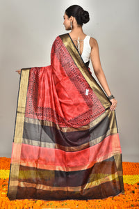 CHANDERI PRINT SAREE