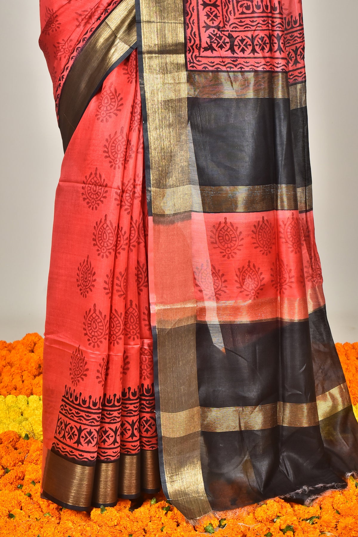 CHANDERI PRINT SAREE