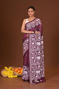 CHITRANGADA BLENDED SILK KANTHA SAREE