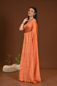 COTTON FISHBONE SAREE
