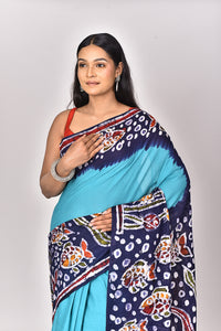 COTTON HANDBATIK SAREE