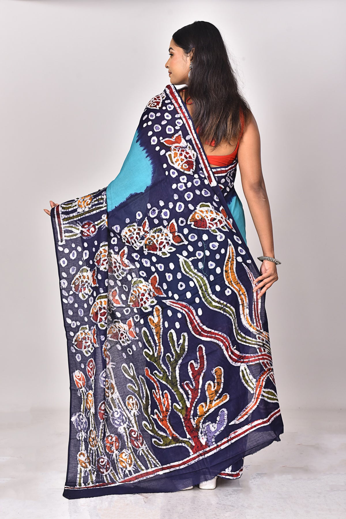 COTTON HANDBATIK SAREE