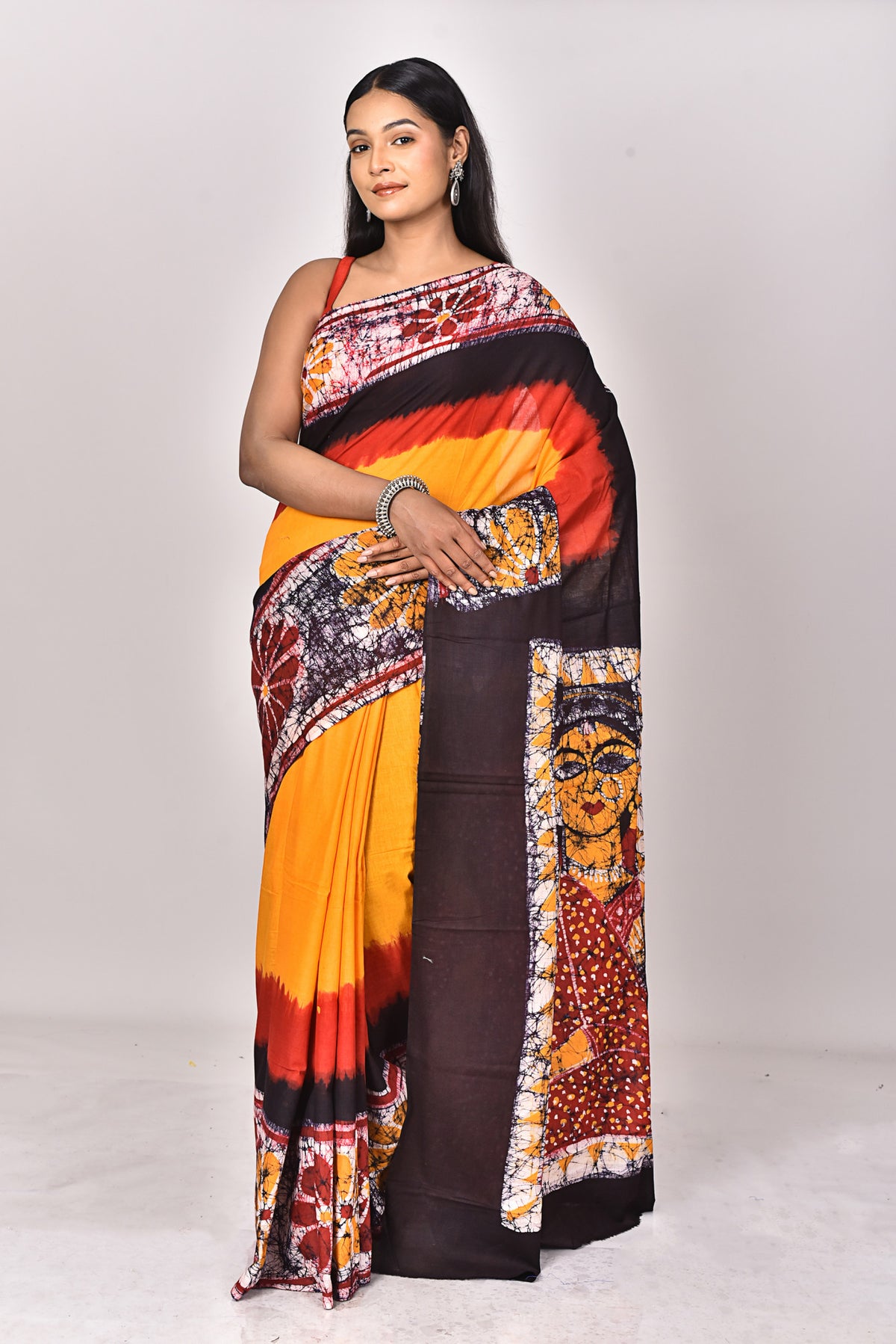 COTTON HANDBATIK SAREE