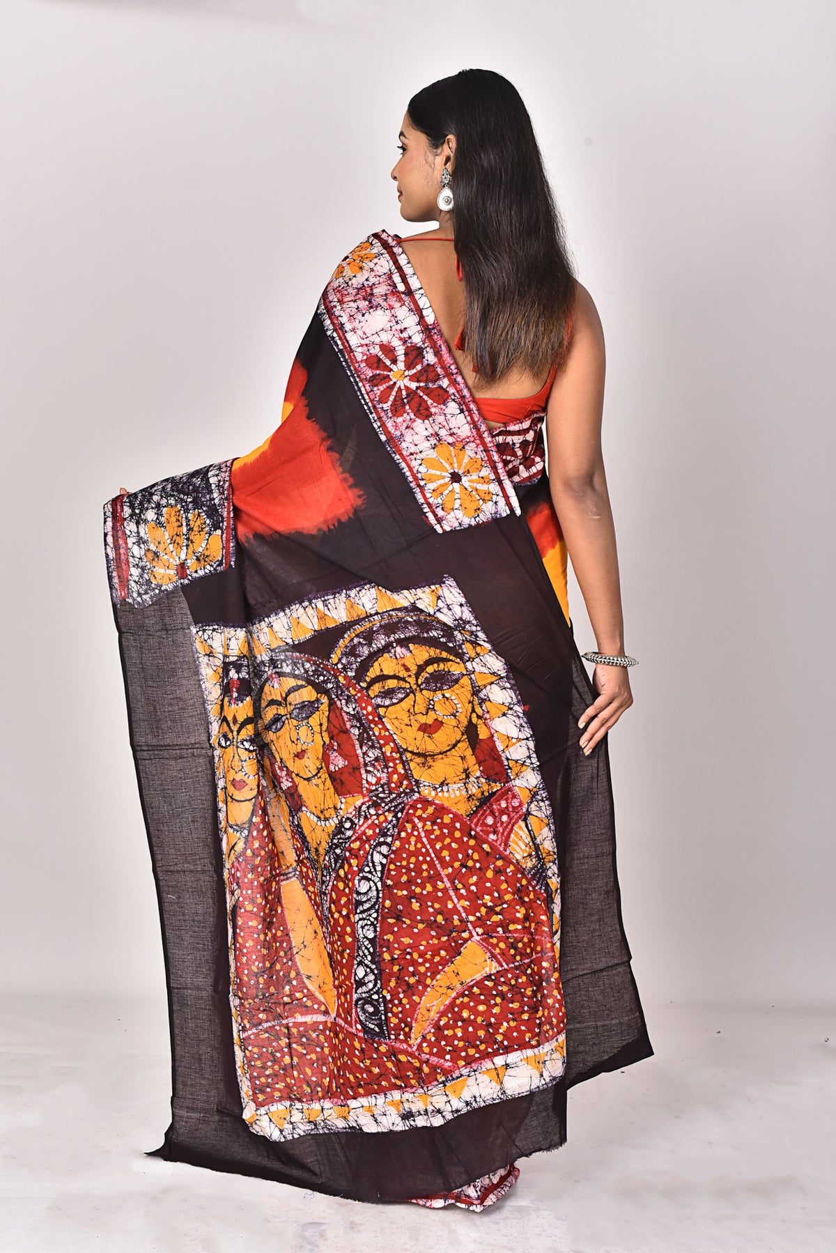 COTTON HANDBATIK SAREE