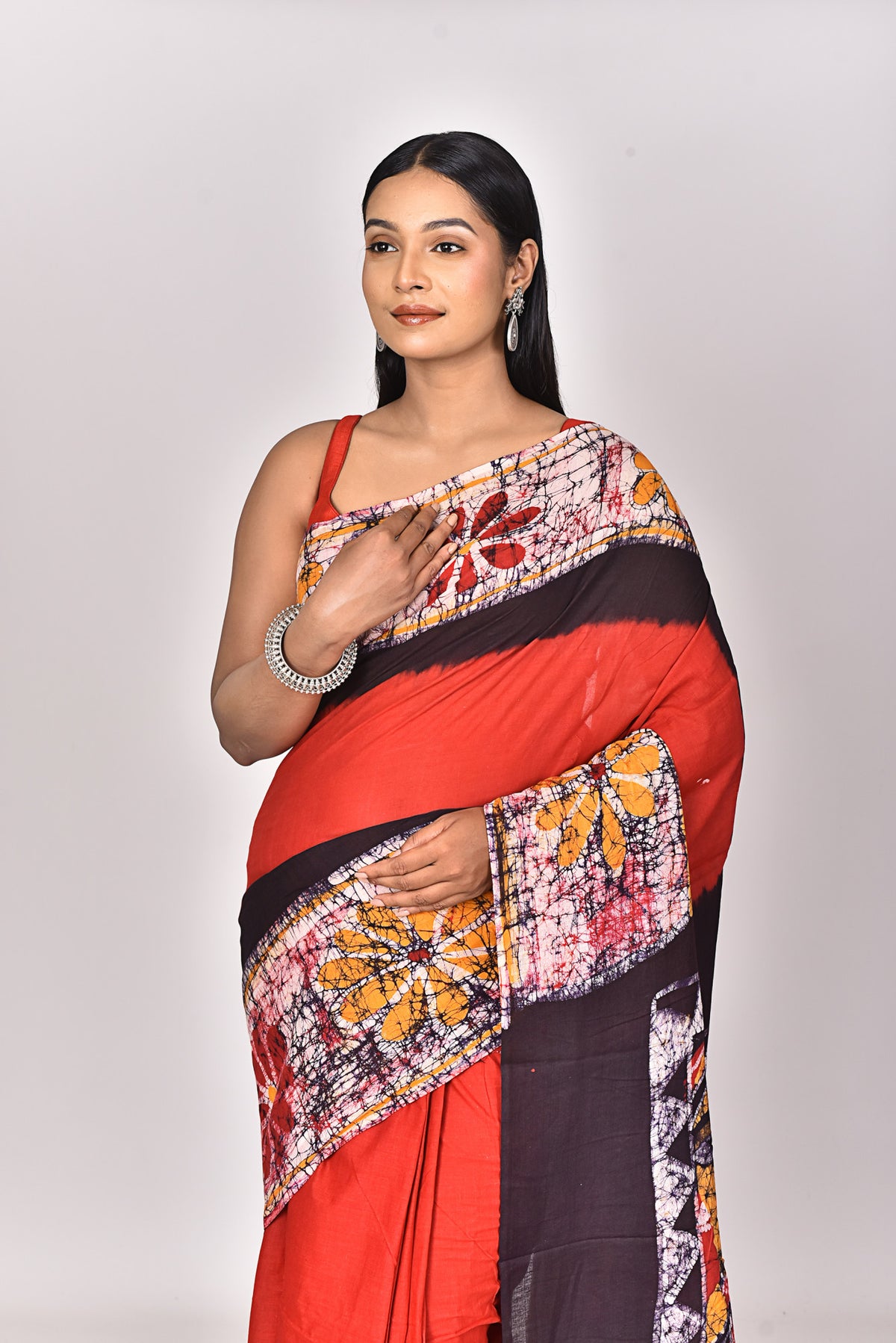 COTTON HANDBATIK SAREE