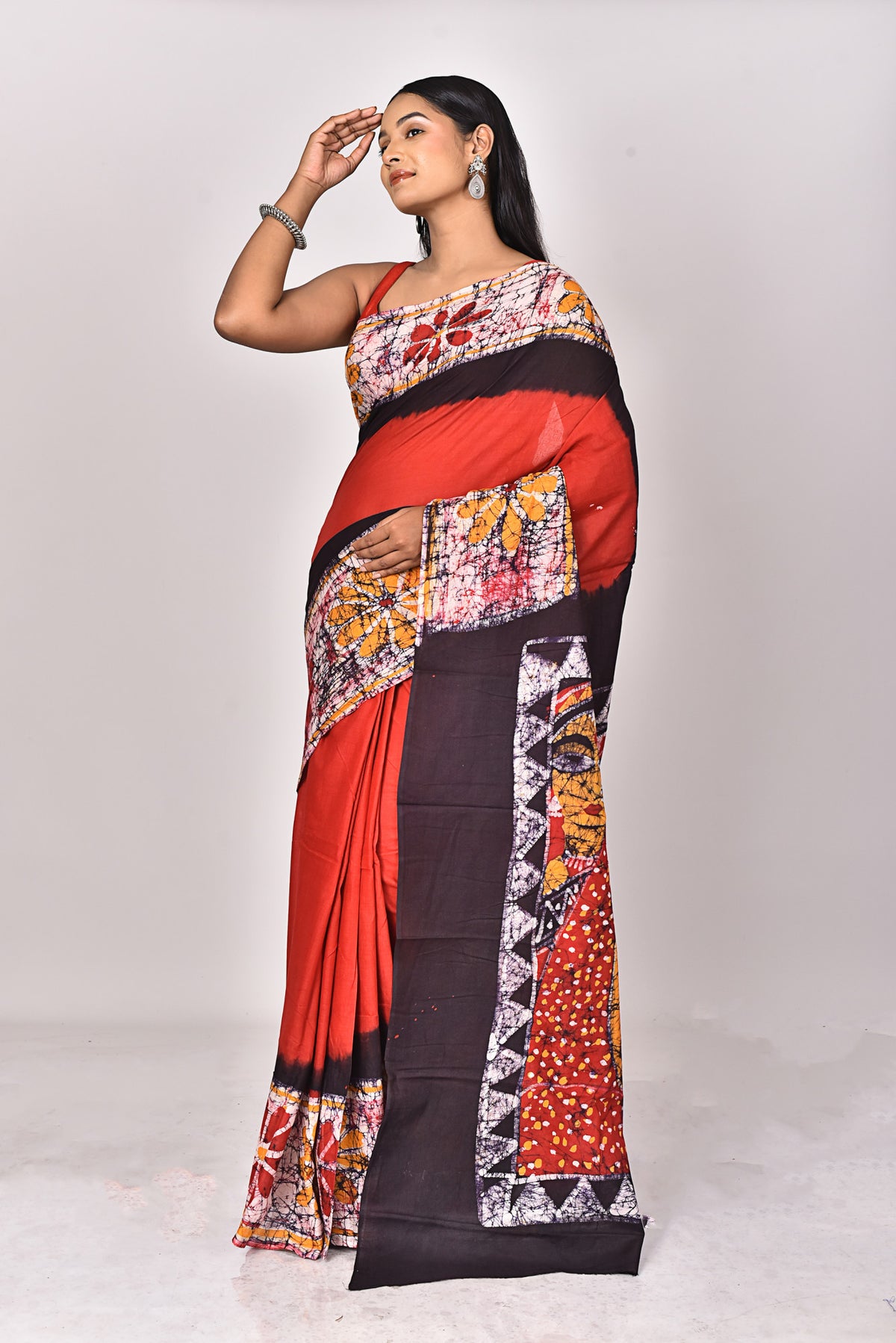 COTTON HANDBATIK SAREE