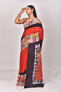 COTTON HANDBATIK SAREE