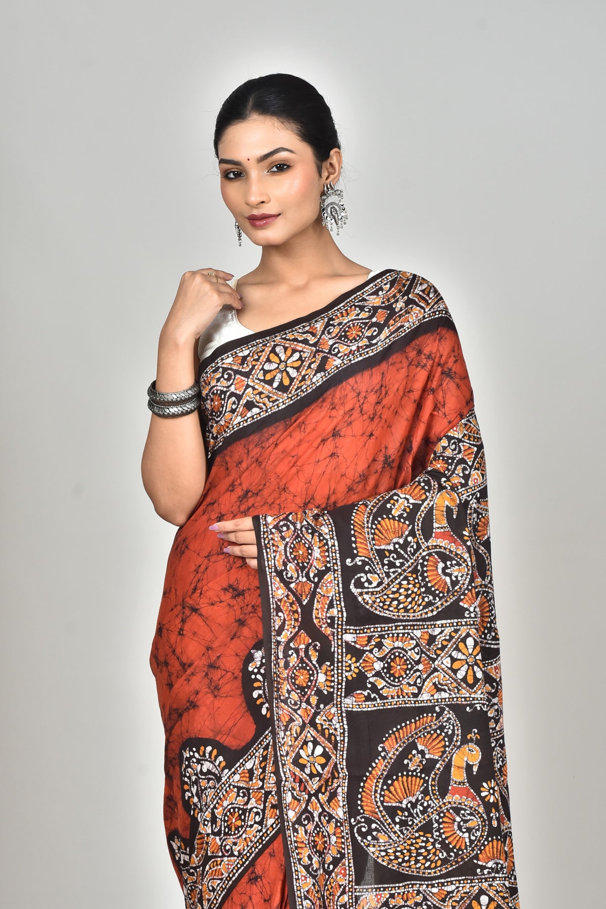 COTTON HANDBATIK SAREE