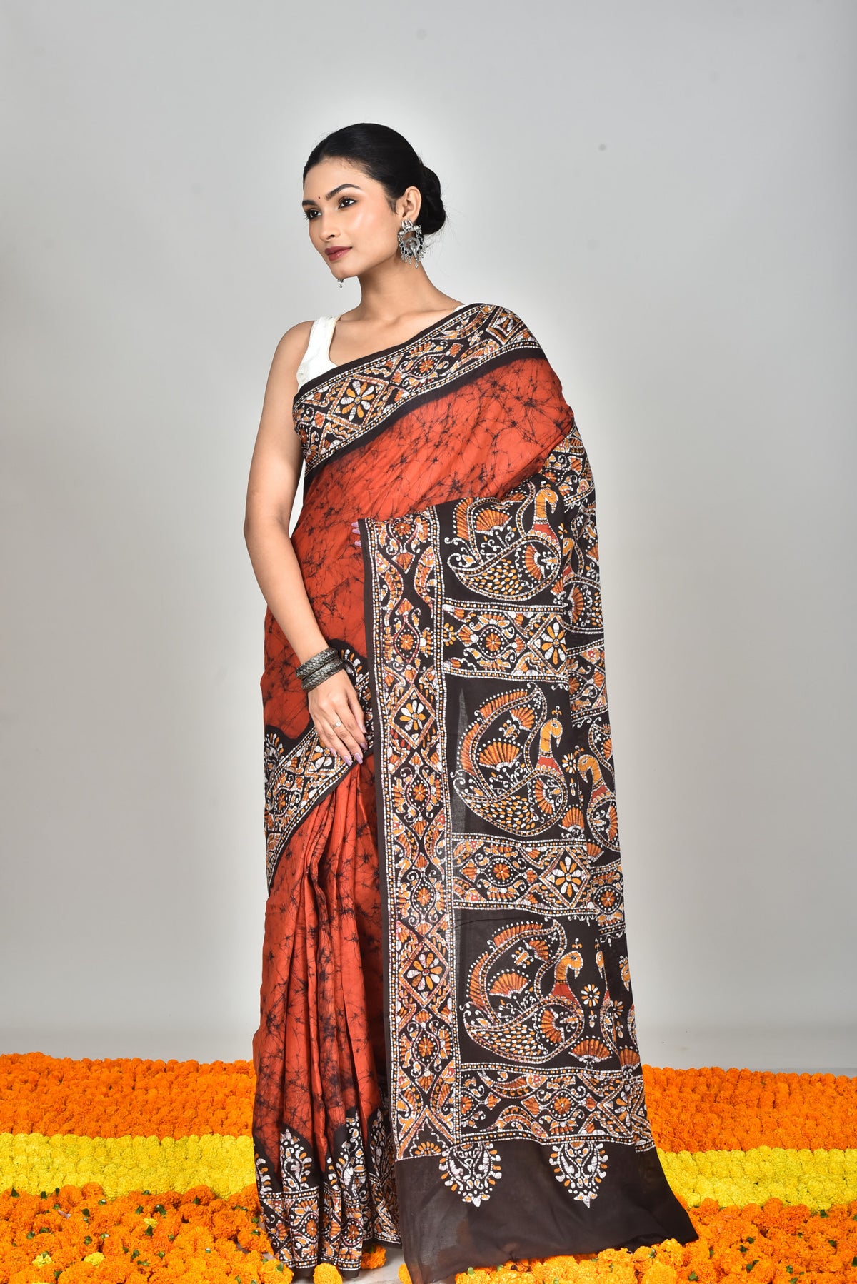 COTTON HANDBATIK SAREE