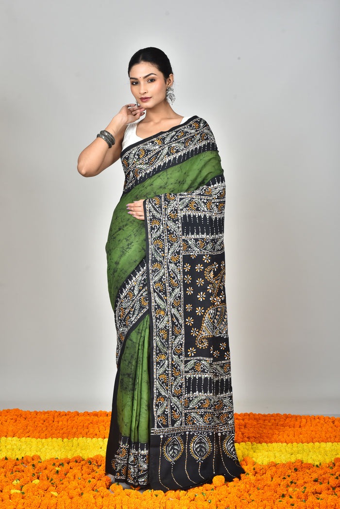 COTTON HANDBATIK SAREE