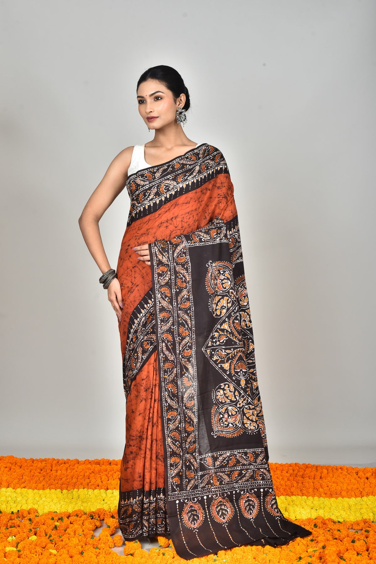 COTTON HANDBATIK SAREE