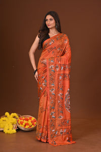 DEEPANJALI BLENDED SILK KANTHA SAREE