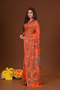 DEEPANJALI BLENDED SILK KANTHA SAREE