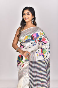 JALCHURI SILK KANTHA SAREE