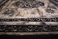 Crex Kalamkari Cotton Batik Bedsheet (Double)