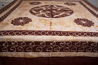 Crex Kalamkari Cotton Batik Bedsheet (Double)