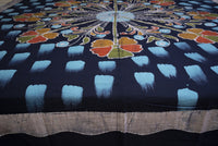 Designer Cotton Multicolor Batik Bedsheet (Double)