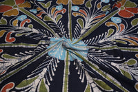 Designer Cotton Multicolor Batik Bedsheet (Double)