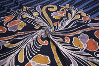 Designer Cotton Multicolor Batik Bedsheet (Double)