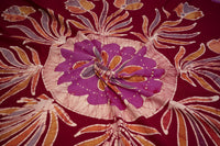 Designer Cotton Multicolor Batik Bedsheet (Double)