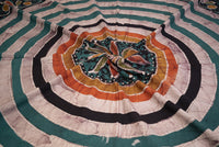Designer Cotton Multicolor Batik Bedsheet (Double)