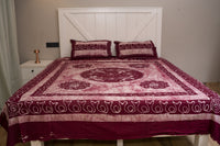 Crex Kalamkari Cotton Batik Bedsheet (Double)