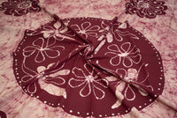 Crex Kalamkari Cotton Batik Bedsheet (Double)